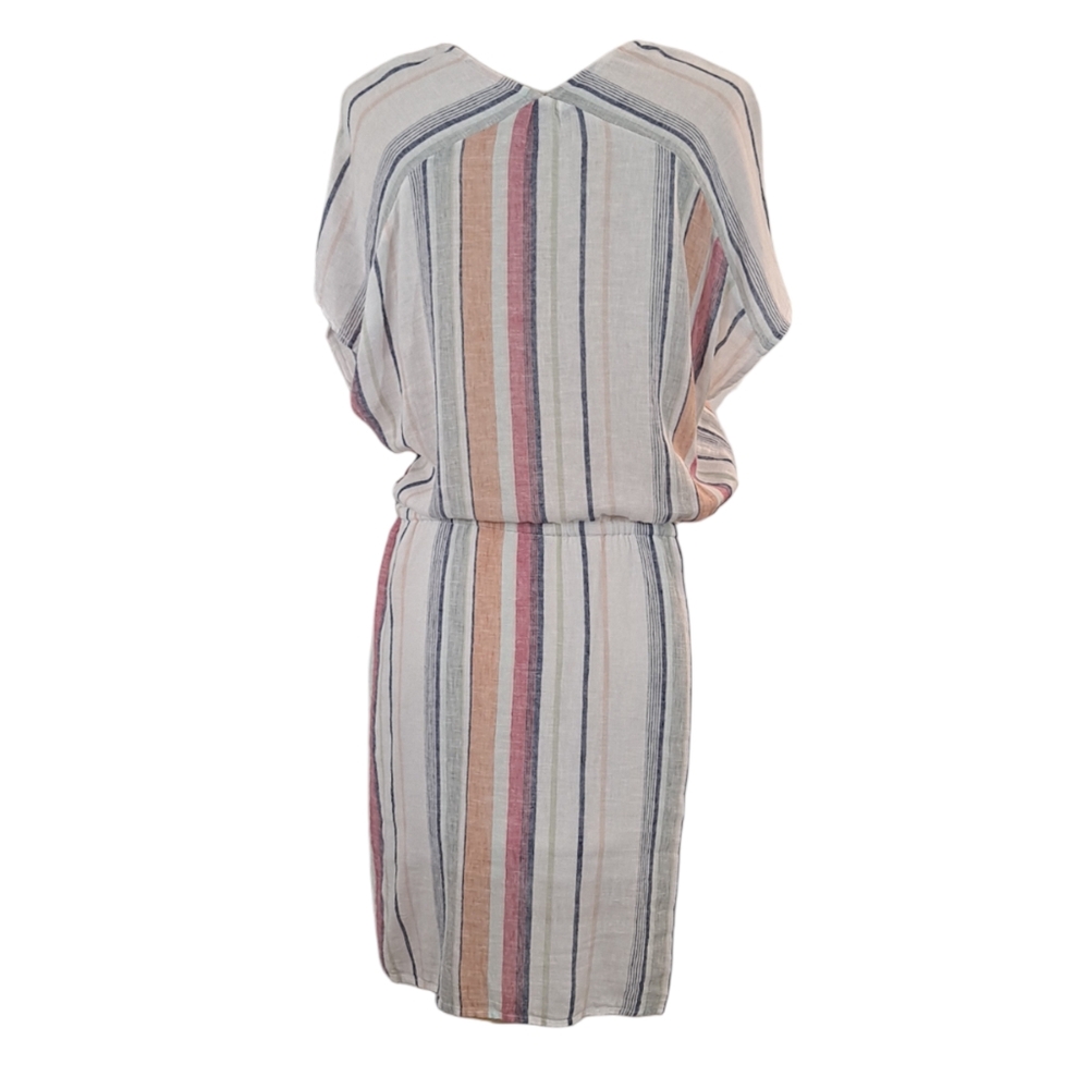 Rails Wren Striped Linen Blend Tunic Dress Size Small EUC Marrakesh Stri… - Picture 3 of 16